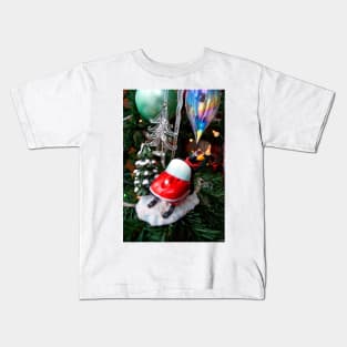 Bear Christmas Xmas Tree Decoration Kids T-Shirt